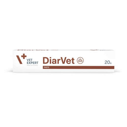 vetexpert diarvet 20g pasta pasta przeciwbiegunkowa dla psów i kotów
