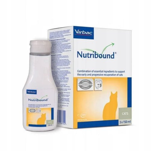 vibrac nutribound kot 3 x 150 ml witaminy i odżywki