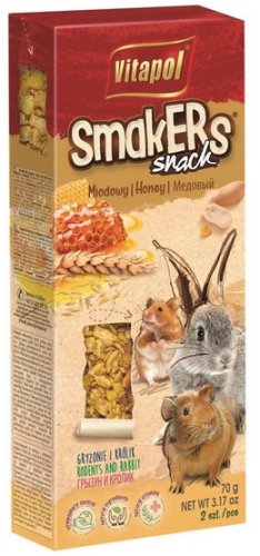 vitapol smakers dla gryzoni - miodowy 2szt [1115] 