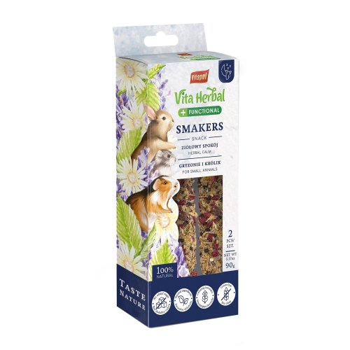 vitapol vita herbal functional smakers ziołowy spokój kolba 2szt [4356] 