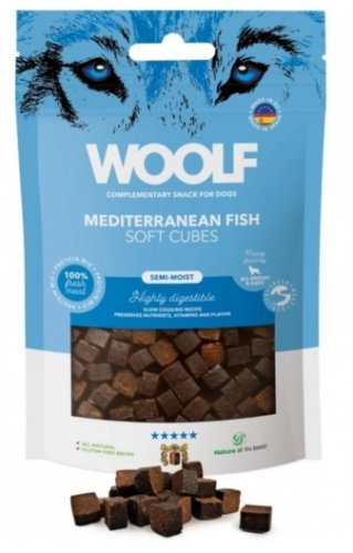 woolf soft cubes mediterranean fish 100g 