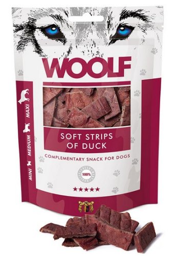 woolf soft strips of duck 100g 