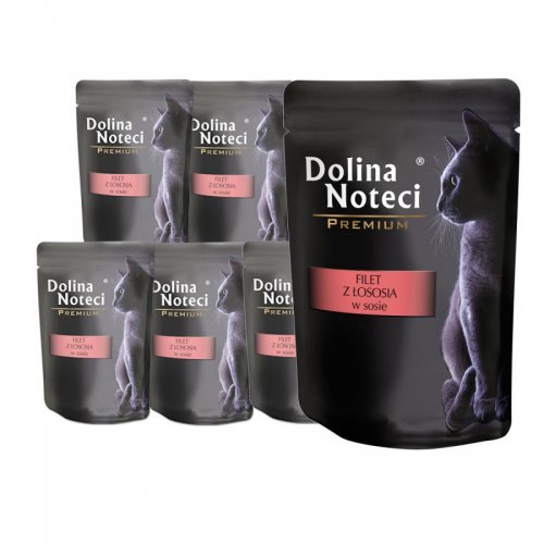 dolina noteci premium saszetki filet dla kota 12 x 85g w sosie